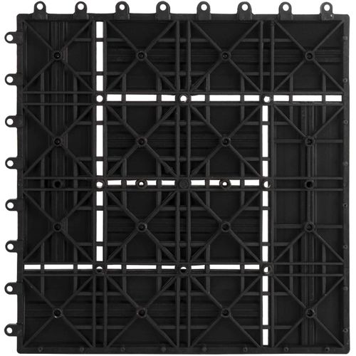 Carrelage De Sol Dalle 30x30 Cm.jardin Terrasse Extérieur Fixation Plug-in.gris Clair 22 Pièces/2 M²