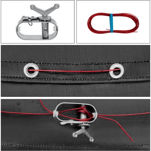 Couverture Piscine Ronde F560 Cm.convient Aux F480-500 Cm.anti-poussière En Pe 200g/m².