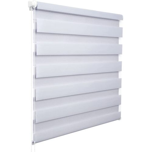 Store Enrouleur Double Fixation Rapide Store Isolant Thermique 90x120 cm Gris