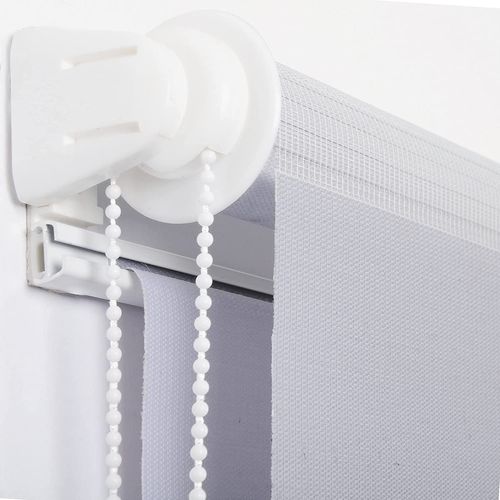 Store Enrouleur Double Fixation Rapide Store Isolant Thermique 90x120 cm Gris