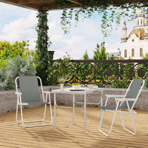 Lot De 2 Chaises De Camping Pliante Avec Dossier Portables Et Légères-chaise De Pêche-gris Foncé