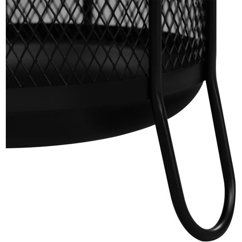 Porte Parapluies En Métal,Porte Parapluie Avec Bac D'égouttement+4 Crochets,23x23x49cm,Anthracite