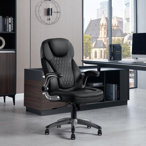 Fauteuil De Bureau XL Limit Gaming Similicuir Noir/Bleu – Ergonomique Avec Repose-Pieds, Accoudoirs Réglables Et Inclinaison 180°