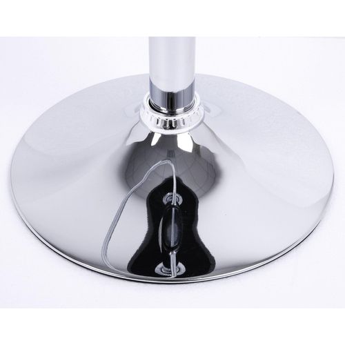 Lot De 4 Tabouret De Bar En Similicuir,tabouret De Bar Pivotant,hauteur Réglable,blanc