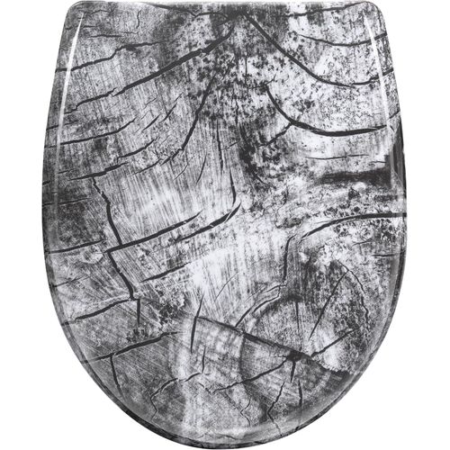 Abattant Wc Avec Frein De Chute,charnières Réglables,montage Supérieur/inférieur,en Plastique