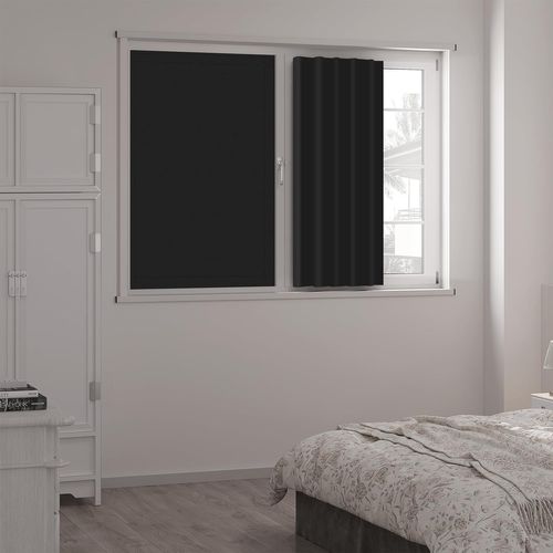 WOLTU Store enrouleur occultant sans perçage pour fenêtre de toit, portable et réglable, protection solaire avec ventouses et fermeture , rideau occultant pour chambre à coucher et voyage, 130 x 200