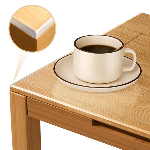 Nappe Transparente 100x200 Cm, Nappe De Table En Pvc, Imperméable, Antitache, Épaisseur De 2mm