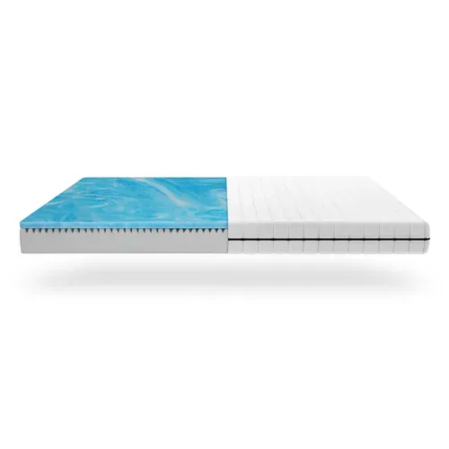 Matelas Mousse 120x200 Ergonomique – Mousse Froide Et Mousse Gel - Epaisseur 15 cm