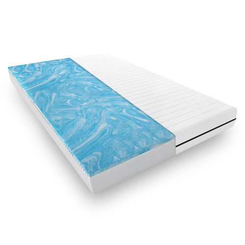 Matelas Mousse 80x200 Ergonomique – Mousse Froide Et Mousse Gel - Epaisseur 15 cm