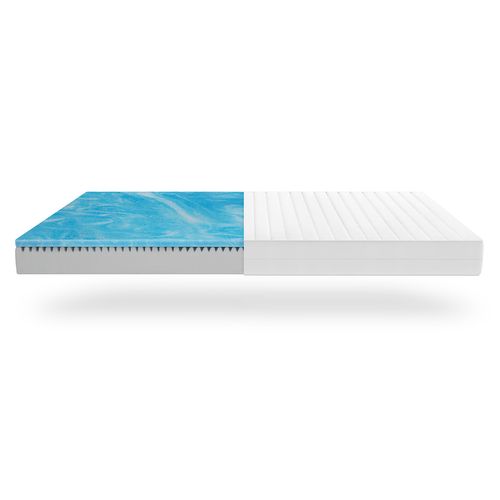 Matelas Mousse Froide Et Gel 120x200 – Soutien Optimal – Epaisseur 15 Cm