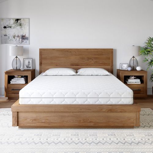 Matelas 80x200 Cm -21 Cm- Matelas à Ressorts Ensacheés