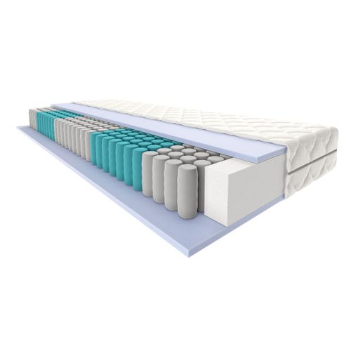 Matelas 80x200 Cm -21 Cm- Matelas à Ressorts Ensacheés