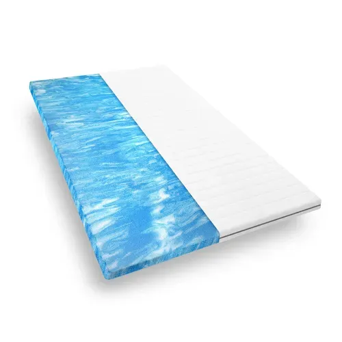 Surmatelas 180x200 Cm Moelleux, Sur-matelas En Mousse Gel Ergonomique, Confortable Et Respirant