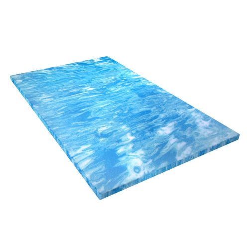 Surmatelas 160x200 Cm Mousse Gel Confort Moelleux, Surmatelas Ergonomique, Épaisseur 5 Cm