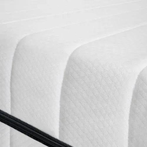 Matelas 80x200 Cm Mousse Froide 7 Zones Matelas D'appoint Housse Lavable Épaisseur 15cm