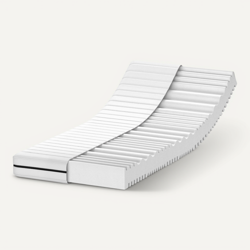 Matelas Mousse 100x200 Cm 7 Zones Réversible Epaisseur 15 Cm