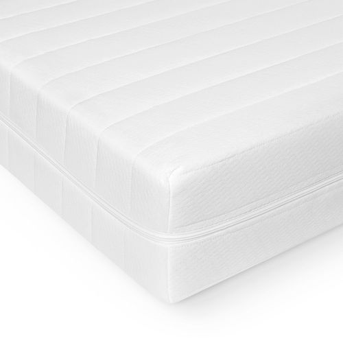 Matelas 100x190 Cm - Ép. 15 Cm - 7 Zones De Confort - 2 Faces De Couchage - Fabriqué En Allemagne