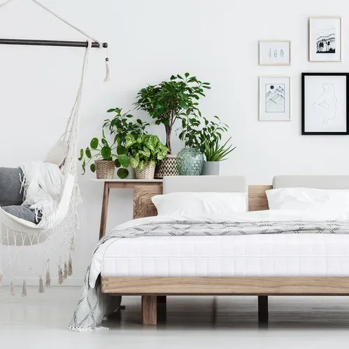 Matelas 120x200 Cm - Ép. 15 Cm - 7 Zones De Confort - 2 Faces De Couchage - Fabriqué En Allemagne