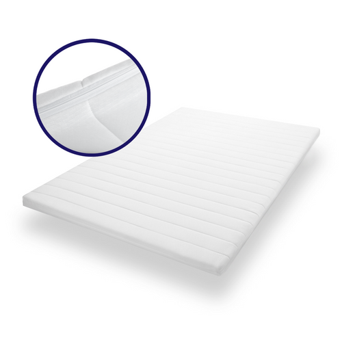 Surmatelas 100x190 Cm - Moelleux - Ergonomique - Surmatelas Hygiénique Et Respirant