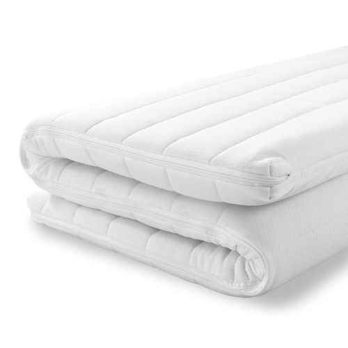 Surmatelas 160x200 Cm - Moelleux - Ergonomique - Surmatelas Hygiénique Et Respirant