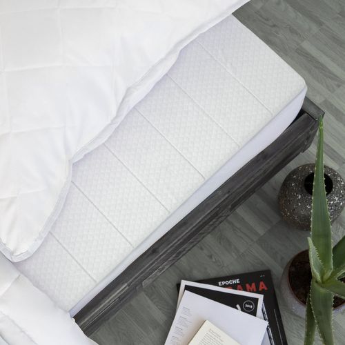 Surmatelas 120x200 Cm - Moelleux - Ergonomique - Surmatelas Hygiénique Et Respirant