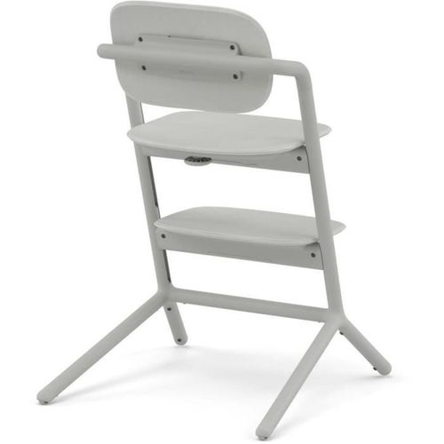 Chaise Haute évolutive Grise Avec Set Bébé Et Plateau