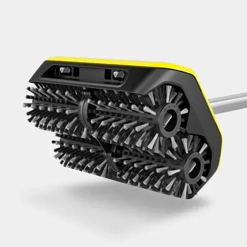 Nettoyeur De Terrasses PCl 6 - 4 Rouleaux, 40 Cm, Filaire, Brosses Bois