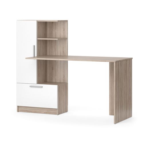 Bureau Tomy 39697 Sonoma/blanc 150x59.3cm