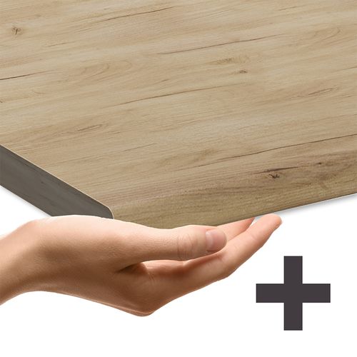 Meuble Dangle R-line 53927 Gris Noble 86cm , Pt Chêne