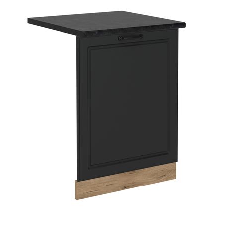 Façade De Lave-vaisselle Vicco R-Line 60 Cm, Couleur Anthracite Chêne, Neuve