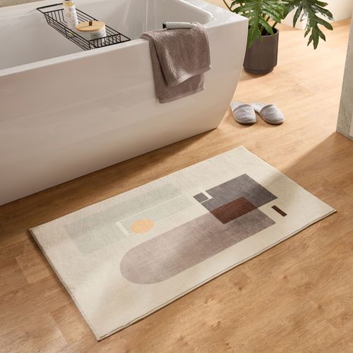 Tapis De Bain Moelleux Aux Couleurs Vives Ariella 60x100 Cm - Gris