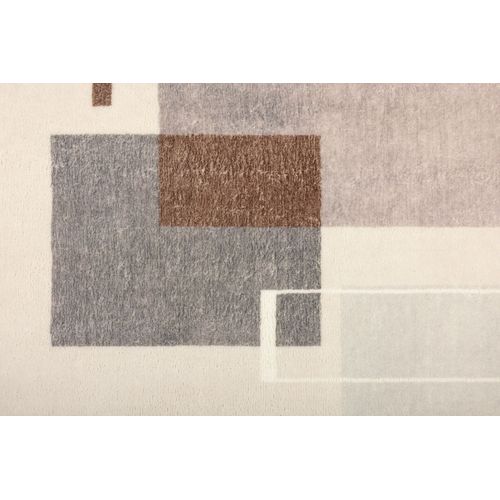 Tapis De Bain Moelleux Aux Couleurs Vives Ariella 60x100 Cm - Gris