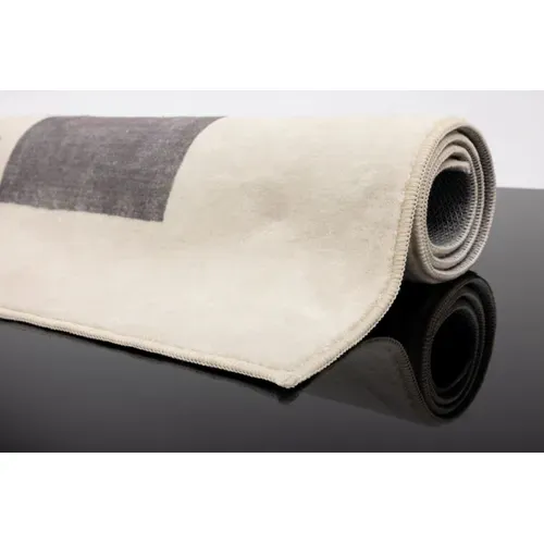 Tapis De Bain Moelleux Aux Couleurs Vives Ariella 60x100 Cm - Gris