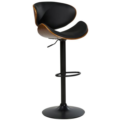Lot De 2 Chaises De Bar Rotterdam Ii simili Noir