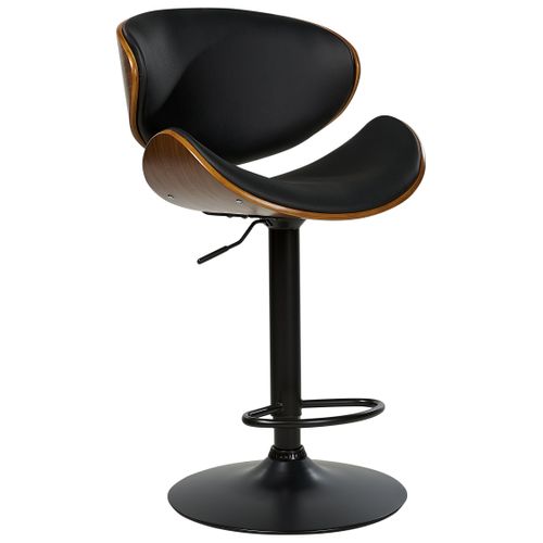 Lot De 2 Chaises De Bar Rotterdam Ii simili Noir