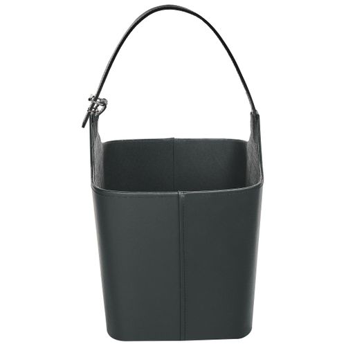 Veste Fourrure Et Cuir ÉLAM Grise - Taille M - Fourrure Lapin, Manches Cuir Amovibles - Occasion Très Bon état