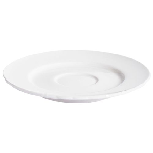 Set De 4 Tasses Avec Soucoupes Elderberry Porcelaine Blanc