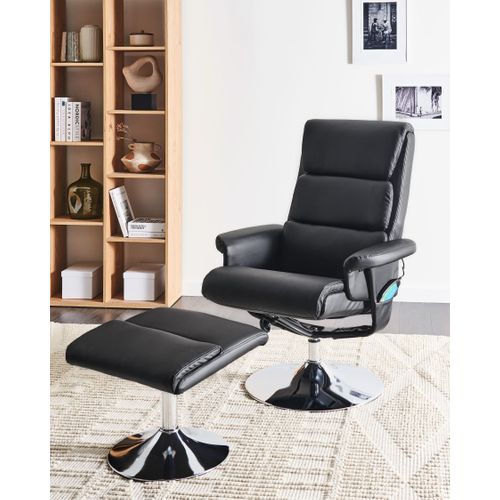 Fauteuil Massant Legend simili Noir