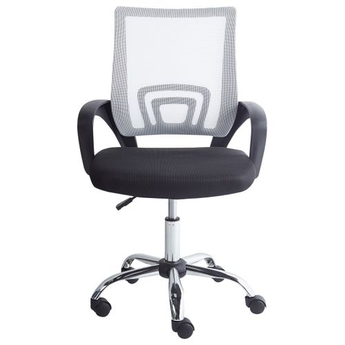 Chaise De Bureau Solid Noir/blanc