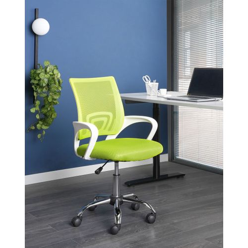 Chaise De Bureau Solid Vert Citron