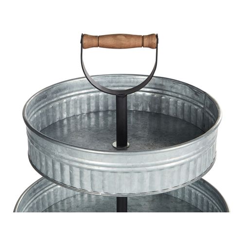 Support à Gâteaux à 3 Niveaux Kouign Argenté