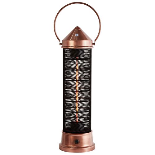 Chauffage De Terrasse Infrarouge Autoportant Llaima 1800 W Cuivré