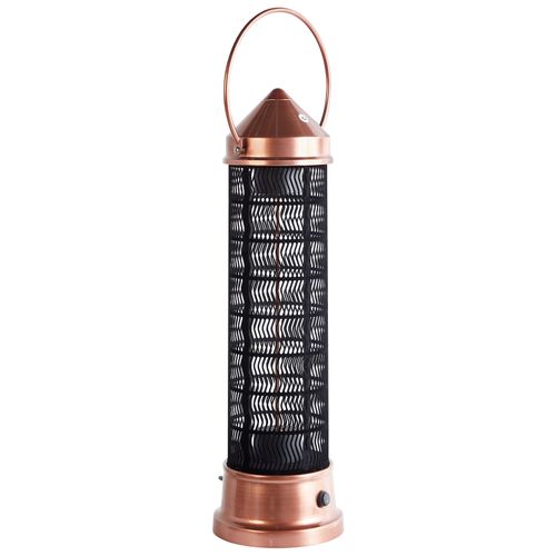 Chauffage De Terrasse Infrarouge Autoportant Llaima 1800 W Cuivré