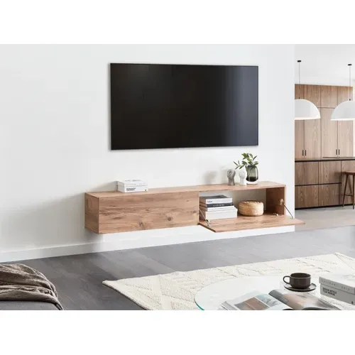 Meuble TV Mural 180 cm Gladstone Marron