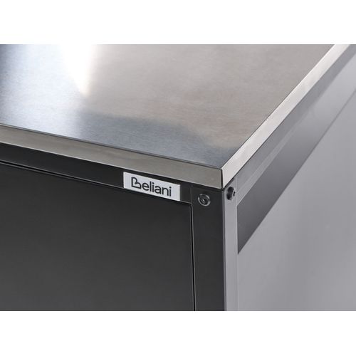 Meuble De Cuisine D'extérieur Maenza Noir Métal