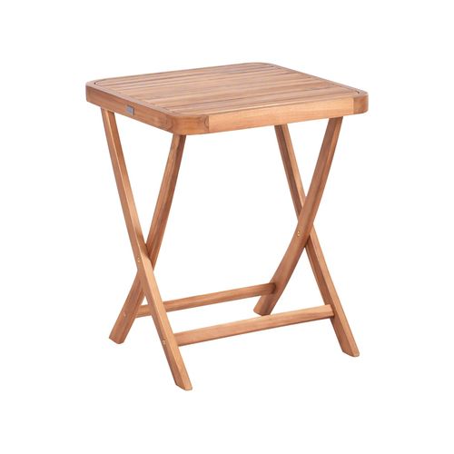 Ensemble Bistrot Pliant Calciano Bois D'acacia Certifié Marron