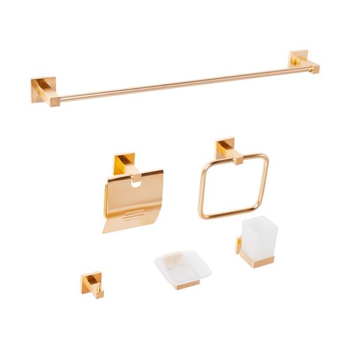 TNOMS Ensemble de quincaillerie de salle de bain (ensemble de 4) et