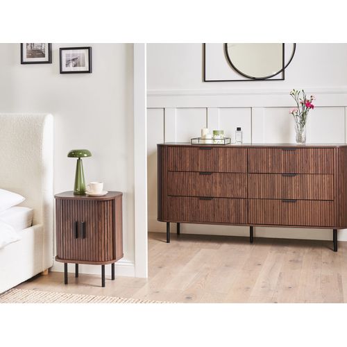 Commode à 6 Tiroirs Bradley Marron Foncé