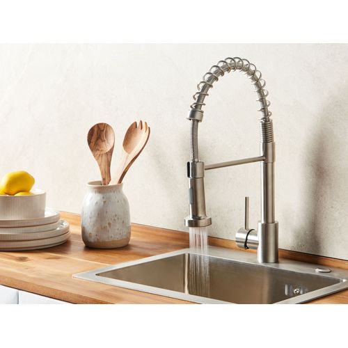 Robinet De Cuisine À Ressort Maihue Argenté