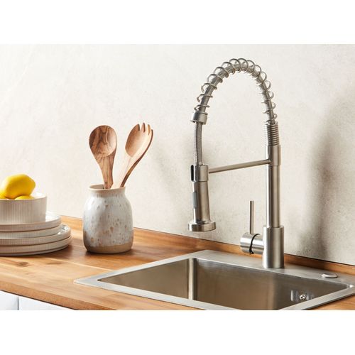 Robinet De Cuisine À Ressort Maihue Argenté